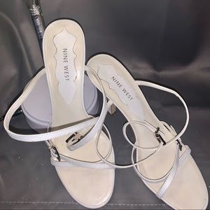 Ninewest White Stilettos / Size 7